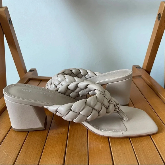 Marc Fisher Galynite Heeled Dress Sandals - Picture 4 of 7